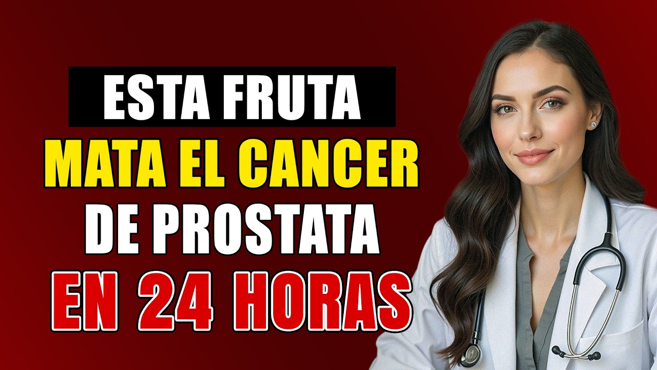 S&oacute;lo 1 fruta reduce el AGRANDAMIENTO de tu PR&Oacute;STATA