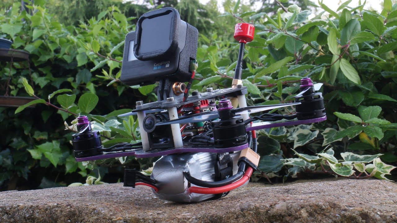 Testing the Mk6 quadcopter in Cumbria