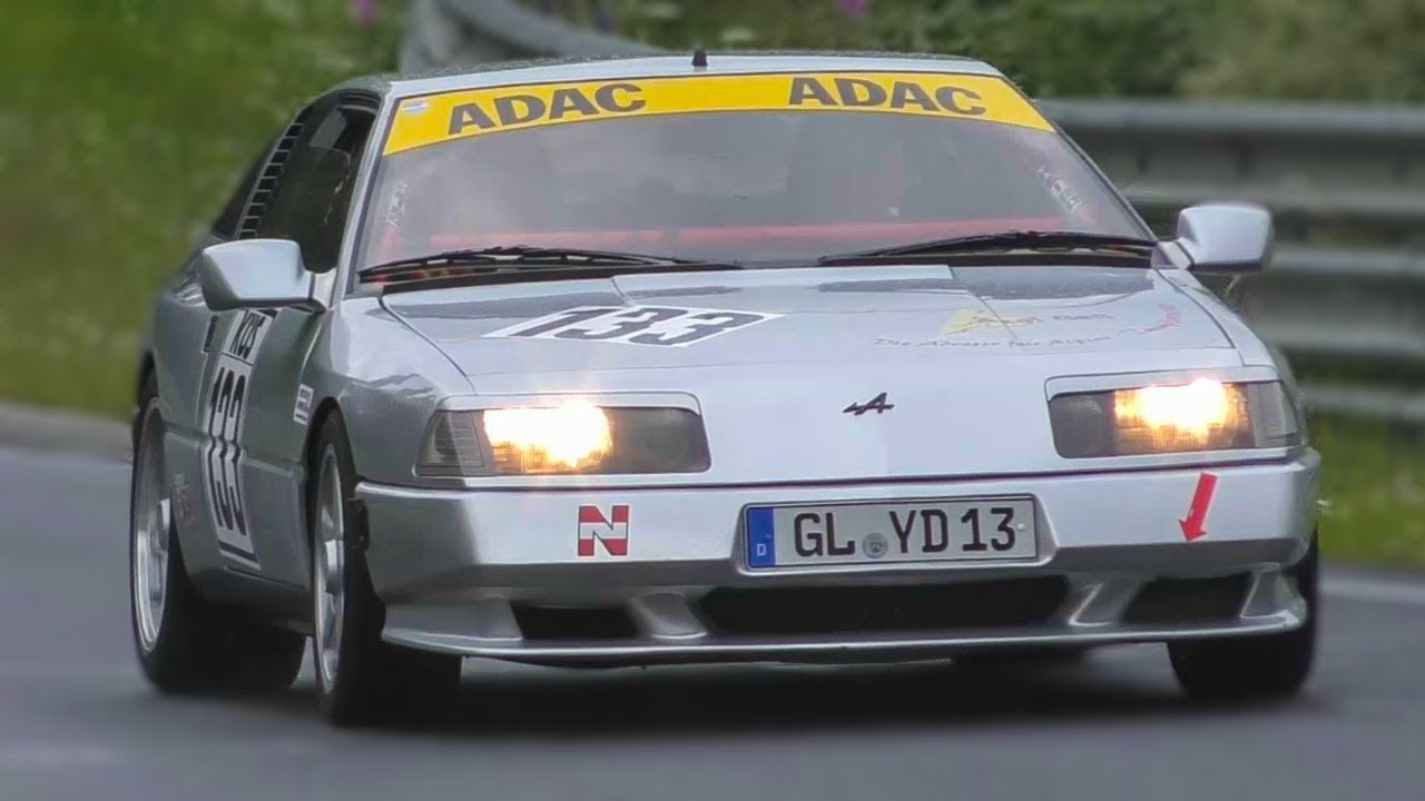 Renault Alpine A610-Turbo Sounds on the Nürburgring!