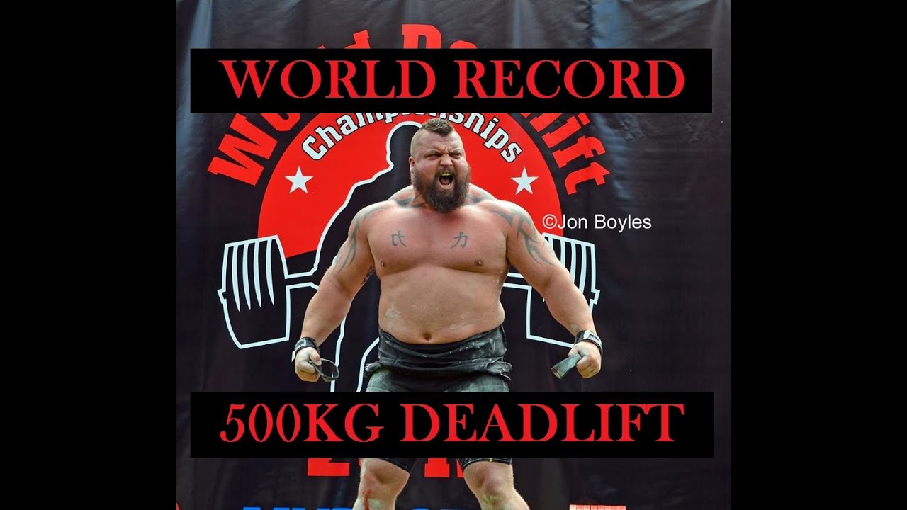 Eddie Hall World Record 500KG Deadlift - Giants Live Leeds 2016