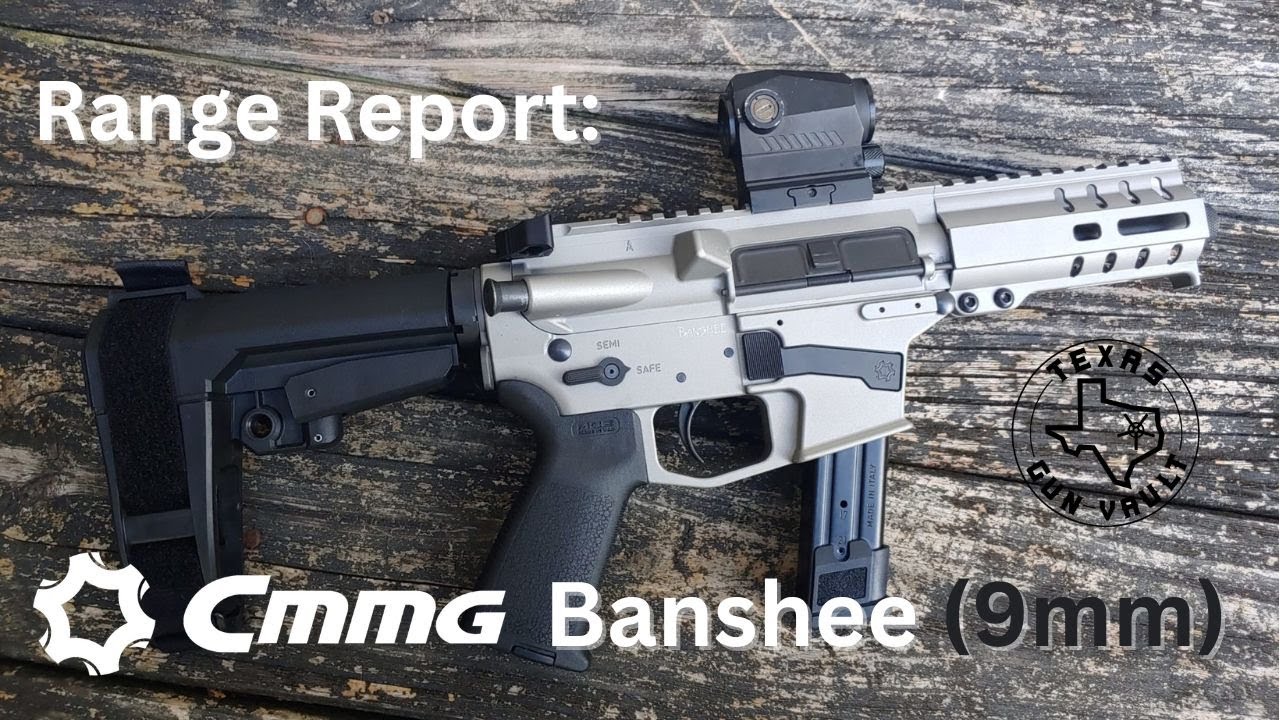 Отчет о стрельбе: CMMG Banshee (MkGs 9mm)