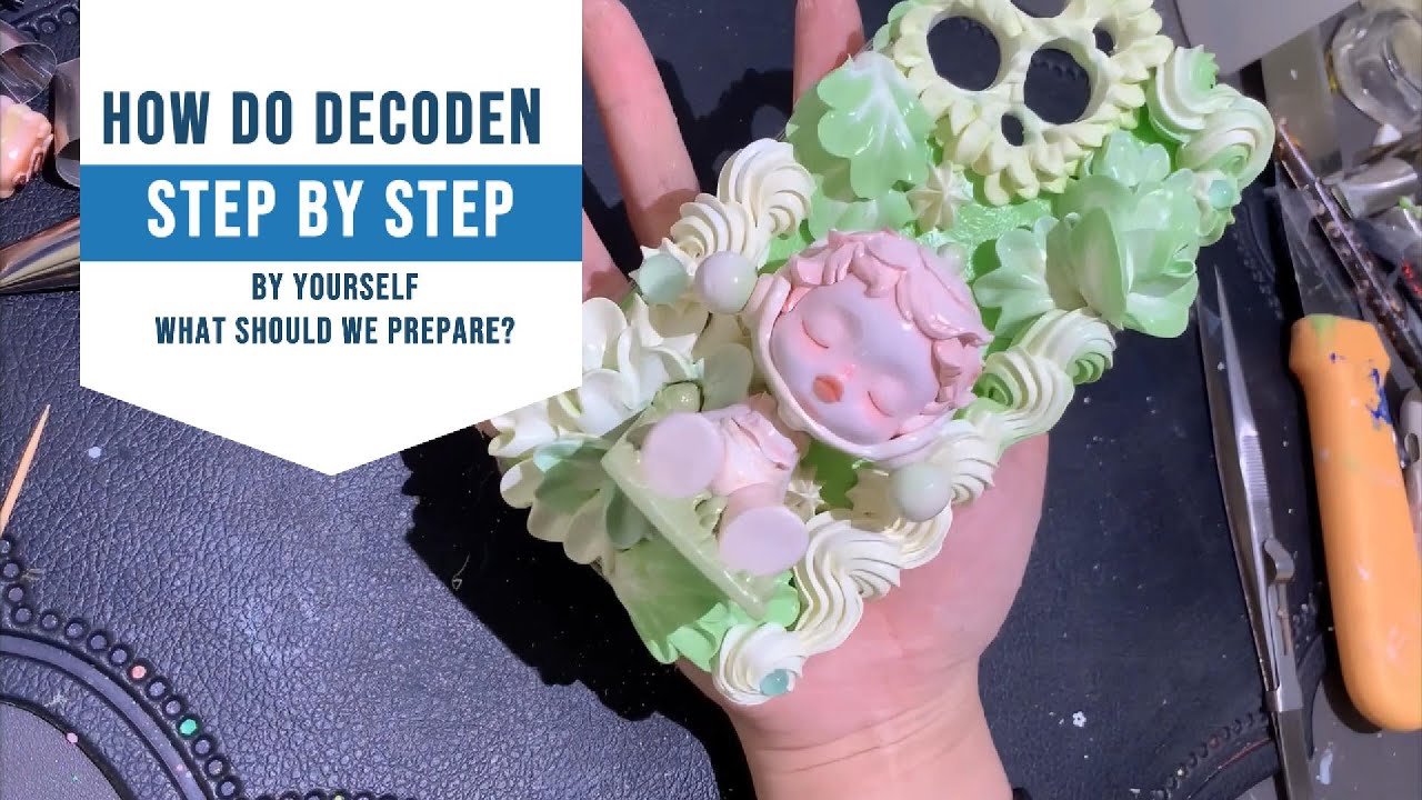 Decoden DIY Whipped Cream Resin Phone Case | Complete Step-by-Step Tutorial for Beginners