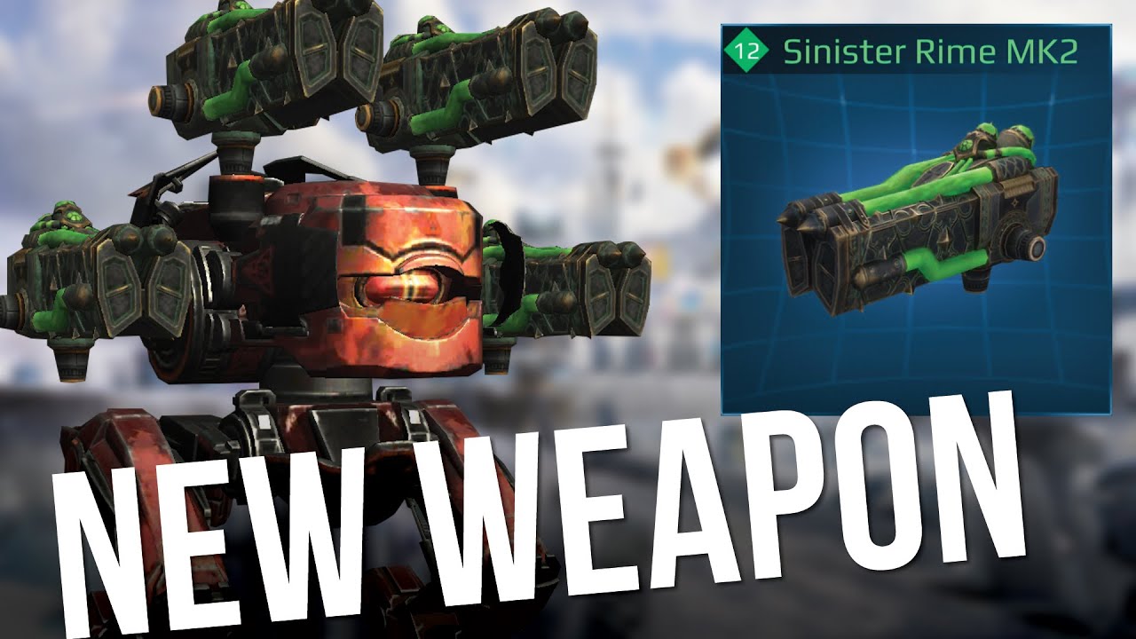 War Robots - How Strong Is The NEW Freeze Weapon &ldquo;Rime&rdquo; On The Blitz? MK2 Gameplay WR