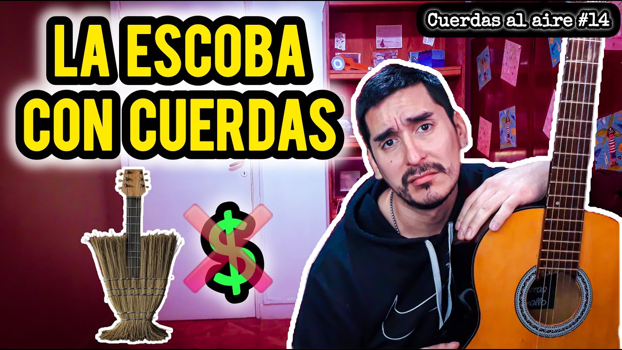 🧹LA ESCOBA CON CUERDAS 🧹🎸 IMPORTA LA CALIDAD DE LA GUITARRA PARA APRENDER ❓Cuerdas al aire #14 💪😎