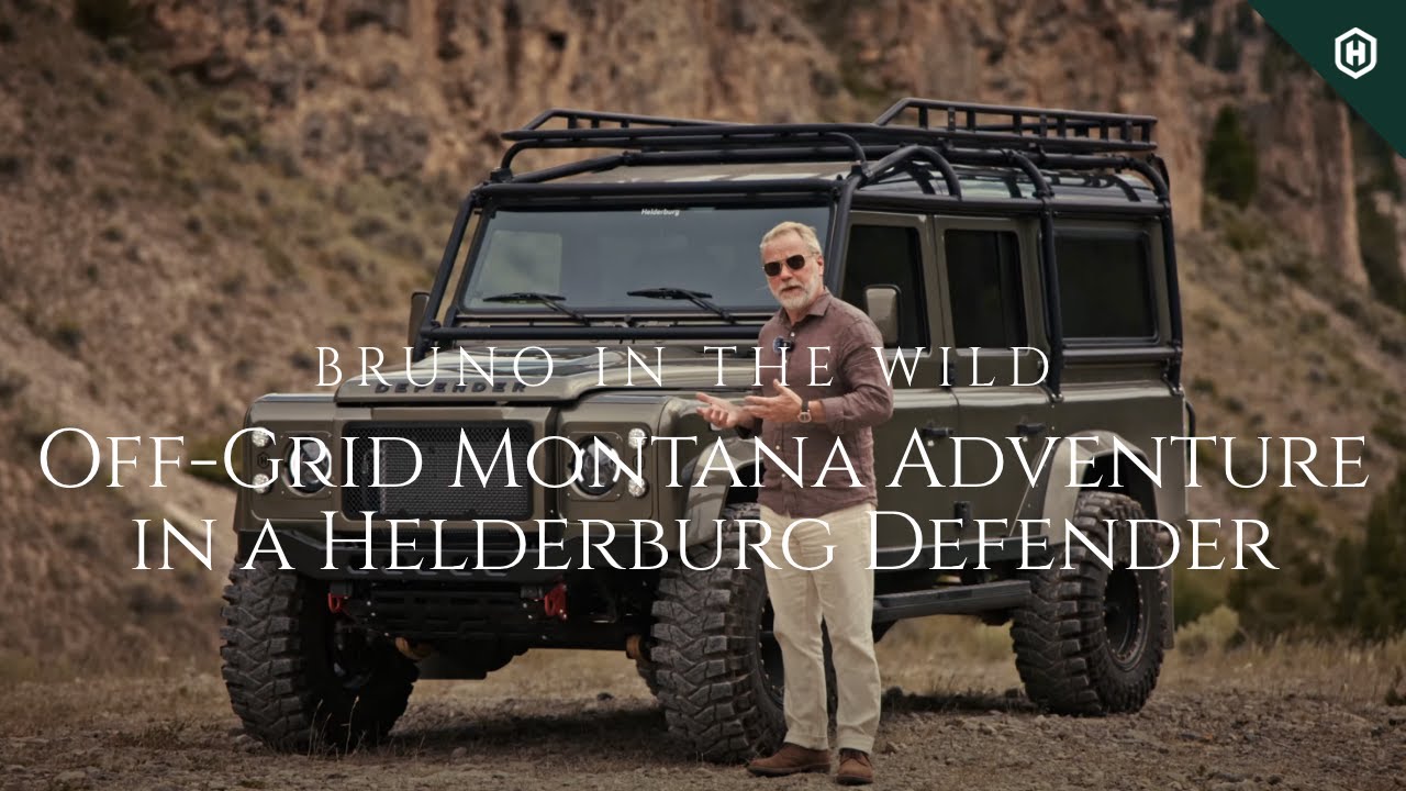 Off-Grid Montana Adventure in a Helderburg Defender | Bruno in the Wild