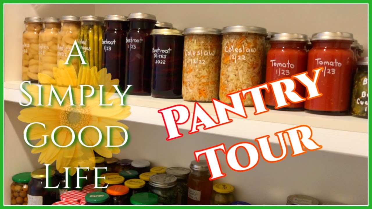 Pantry Tour🌼Shelf Fix🌼Preserves