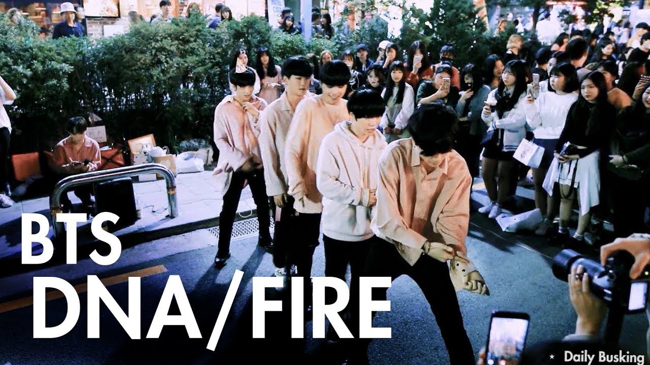 BTS(방탄소년단) 'DNA / FIRE' 안무 커버(Cover) [PMP 홍대 버스킹 직캠]