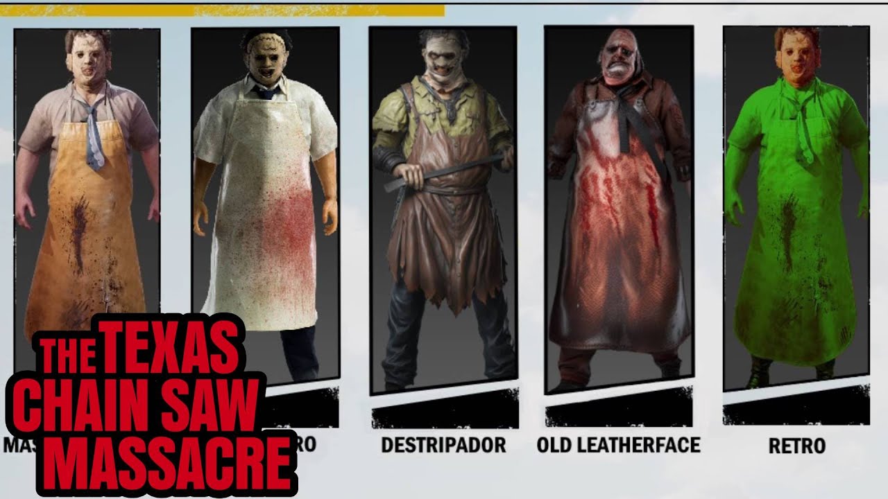SKINS DE LEATHERFACE QUE DEBERIAN INCORPORAR A THE TEXAS CHAINSAW MASSACRE