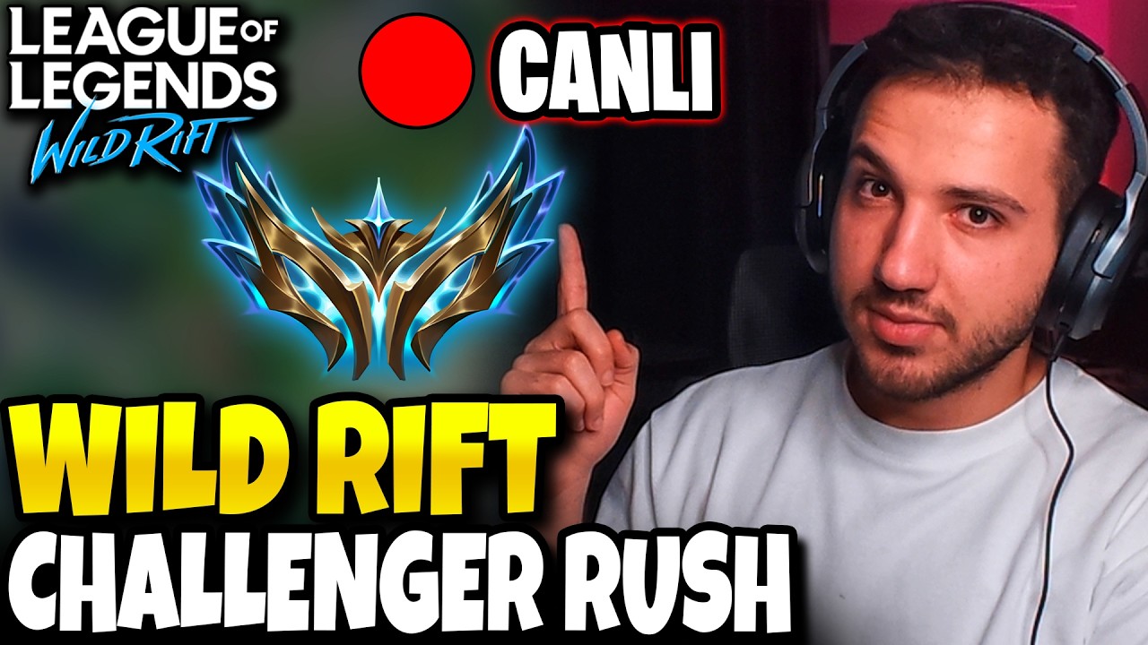 Grandmaster Start.. Challenger KASALIM!! | 140,000 ÇEKİRDEK ÇEKİLİŞİ VAR | Wild Rift Canlı Yayın
