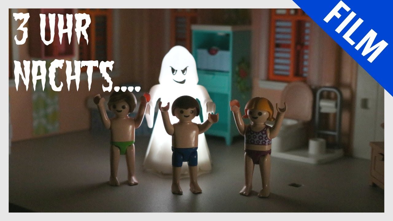 Playmobil Film deutsch - GESPENSTER im BADEZIMMER - 3 Uhr nachts Challenge - PlaymoGeschichten
