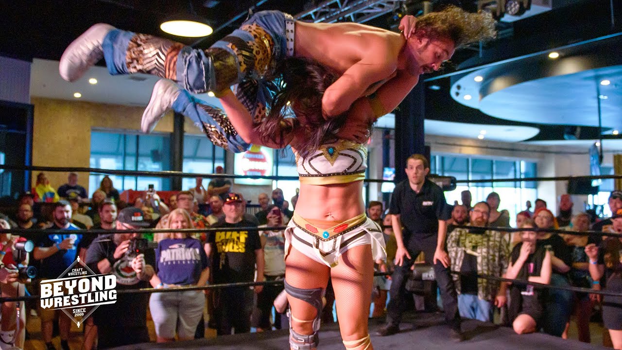 [Бесплатный матч] Меган Бейн против Энтони Грина | Beyond Wrestling (Межгендерный смешанный AEW S...