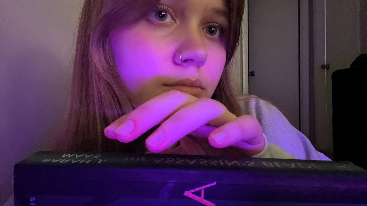 asmr | lofi triggers to relax you 😴 (darker lighting + book triggers + whispers)