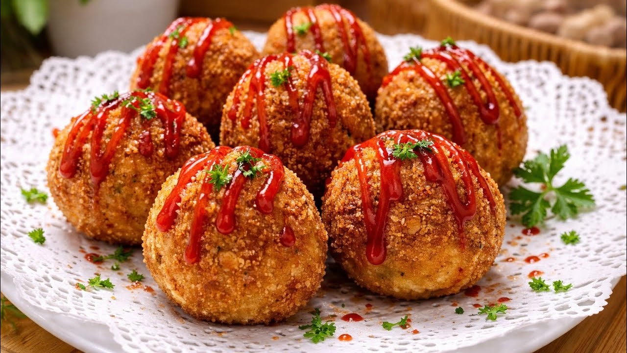 Gooey Inside!Ramadan Special Chicken Cheese Balls | Quick Iftar Snack
