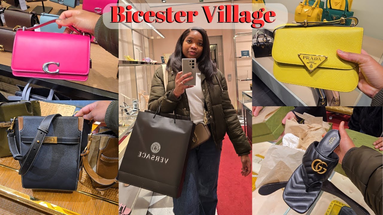 Bicester Village Luxury Outlet 2025 ||Gucci, Prada, Coach, Versace + others