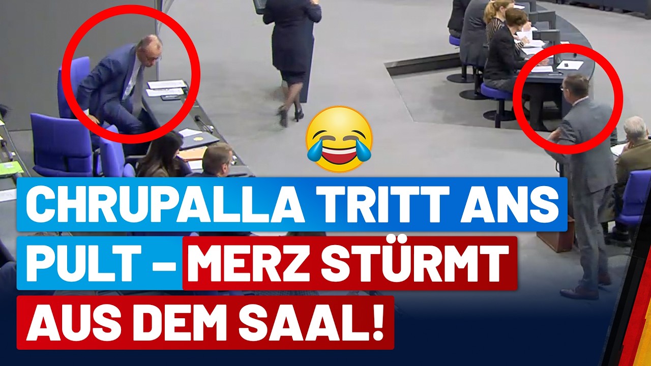 Diese Rede wollte Merz lieber nicht hören! 🤣 - Tino Chrupalla - AfD-Fraktion im Bundestag