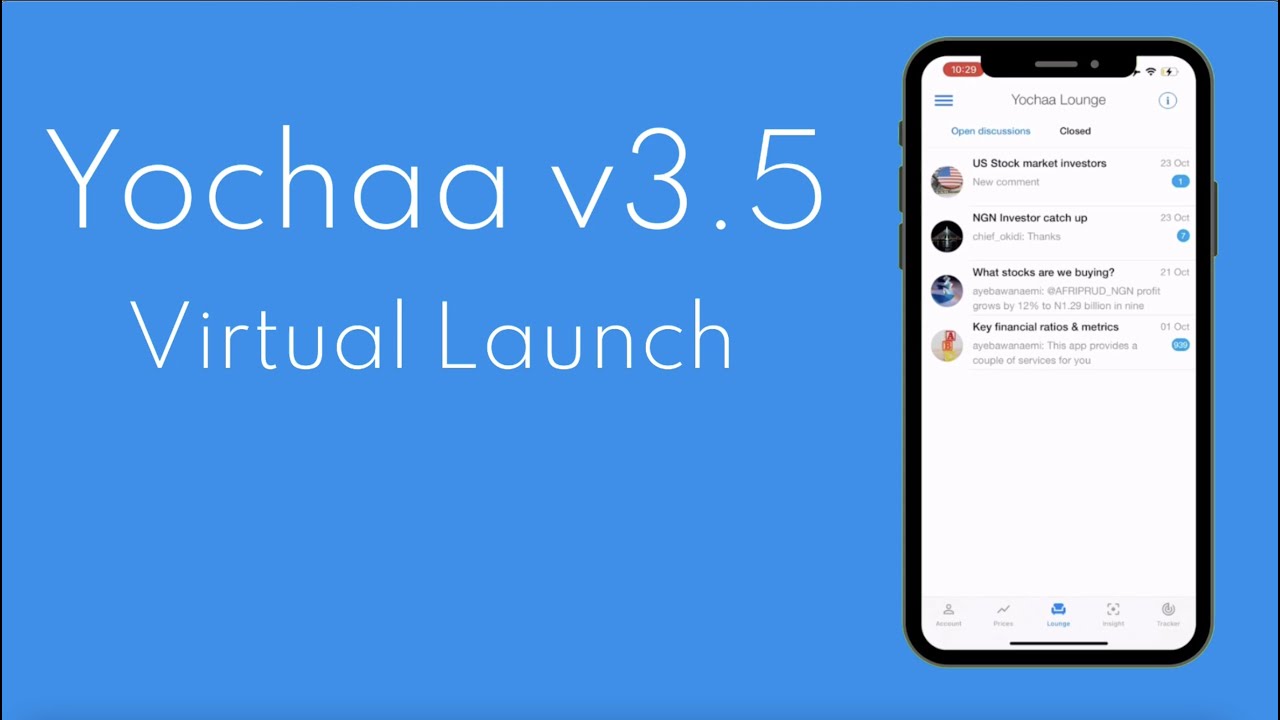Yochaa v3.5 Virtual Launch