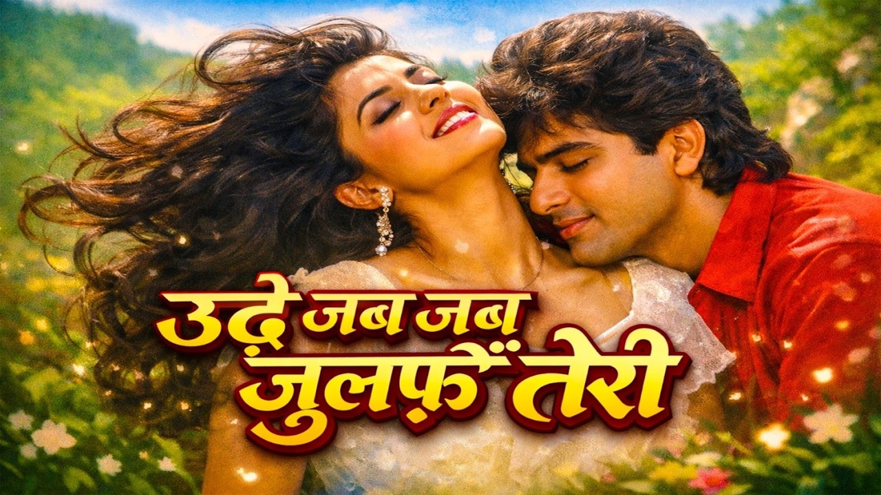 Ude Jab Jab Zulfein Teri 💕 | 90’s Bollywood Romantic Song | Evergreen Love Song | Old Is Gold 2026
