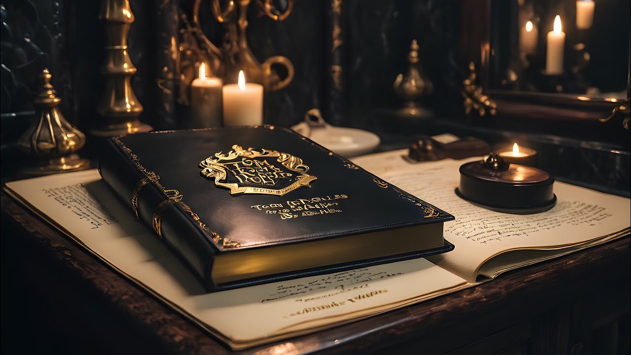 Tom Riddle helps you study- ASMR