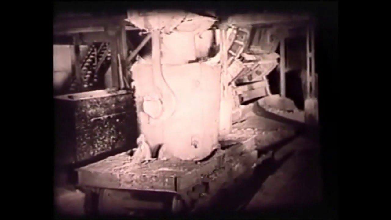Arbeitsschritte in der Maxhütte Sulzbach-Rosenberg 1936