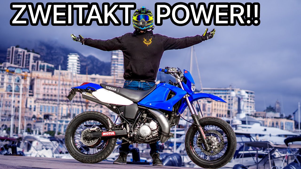 ICH FAHRE DIE YAMAHA DT125X PROBE