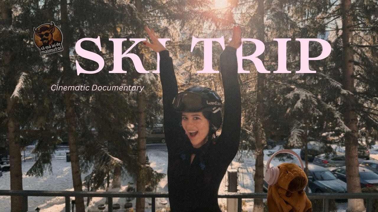filming my ski trip as a cinematic documentary 