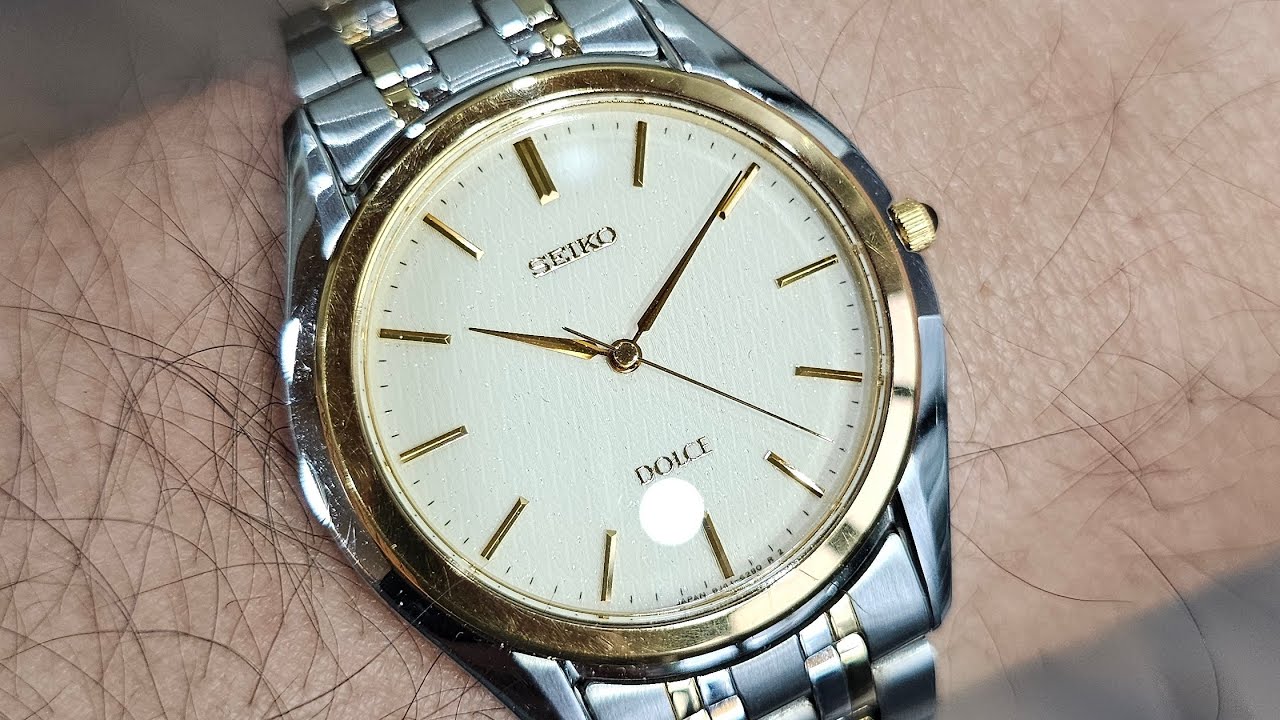 Seiko Dolce demi vintage đẹp, thanh lịch, tinh tế
