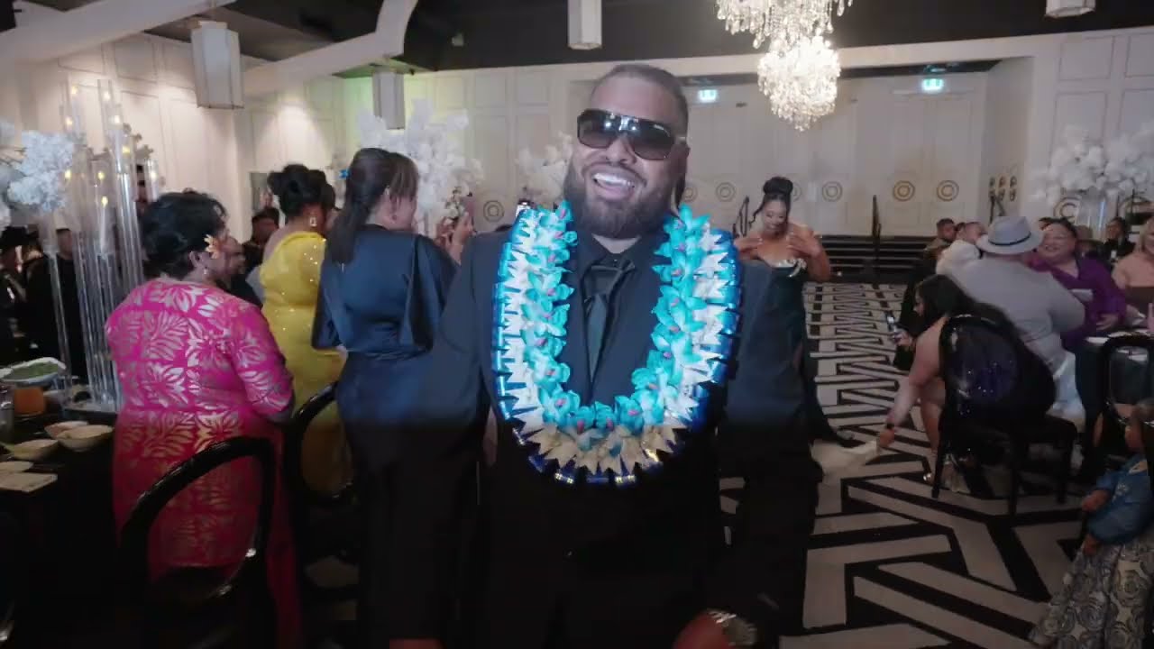 Fun Tongan + Samoan bridal party entrance