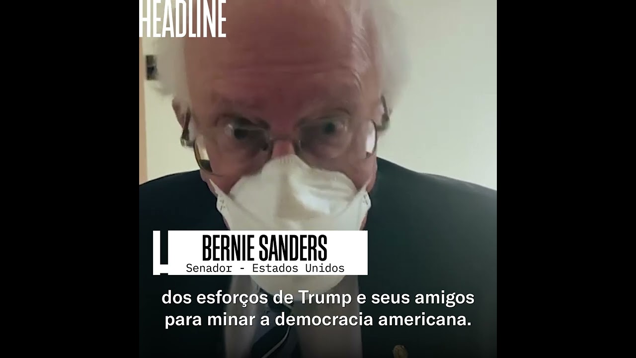 Bernie Sanders alerta sobre Bolsonaro