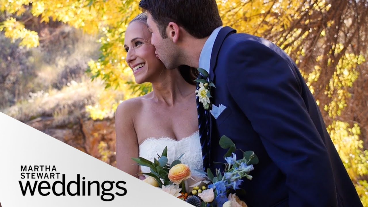 Lana and Danny’s Colorado Real Wedding - Martha Stewart Weddings