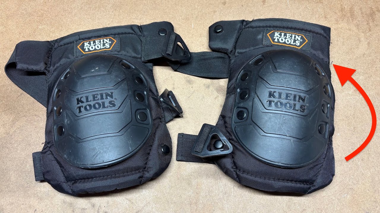 The BEST Knee Pads!  Klein Tools Hinged Gel Knee Pads