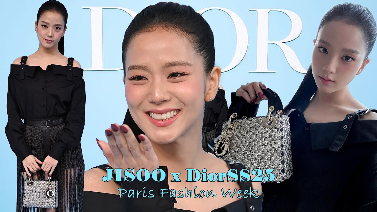 JISOO at Dior 2025 Spring-Summer Women’s Fashion Show - Paris Fashion Week