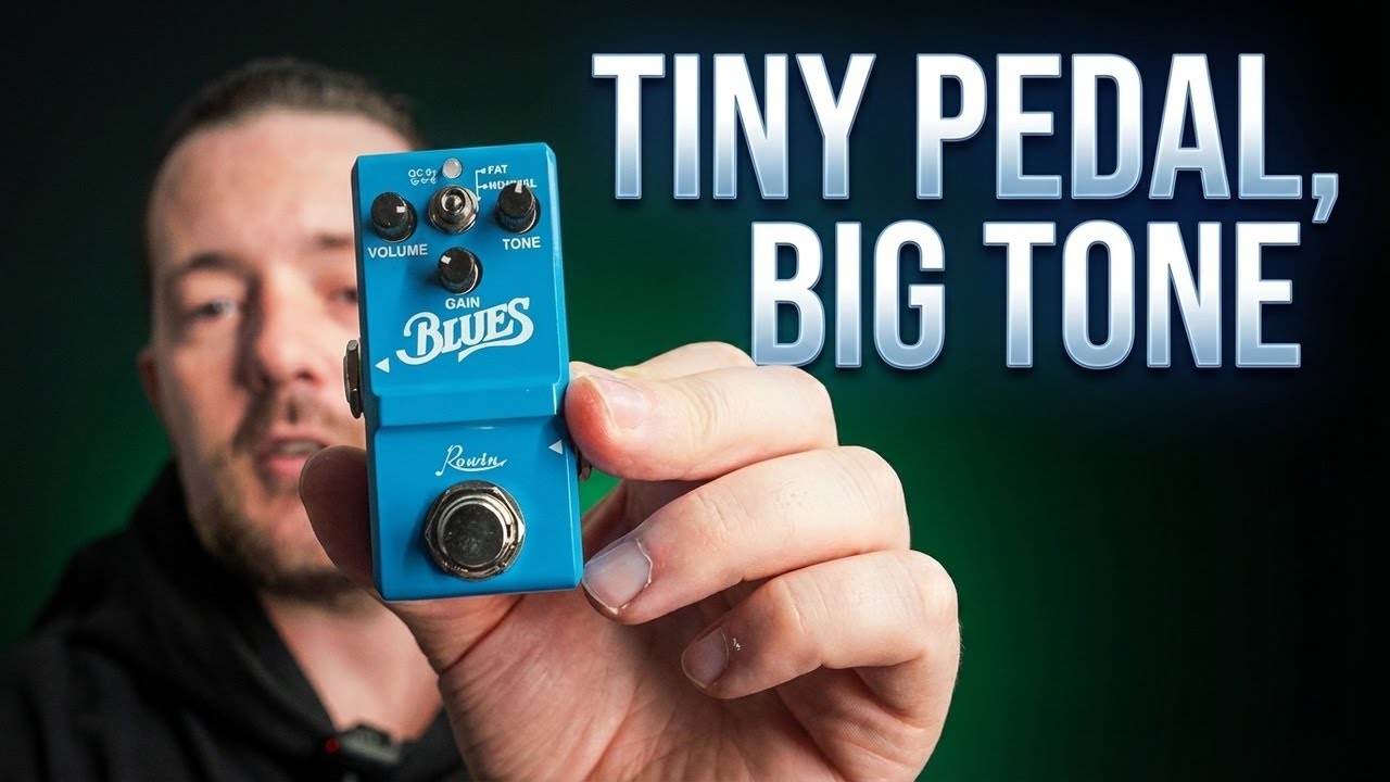 Rowin Blues Nano – Низкоинтенсивный эффект в мини-педали