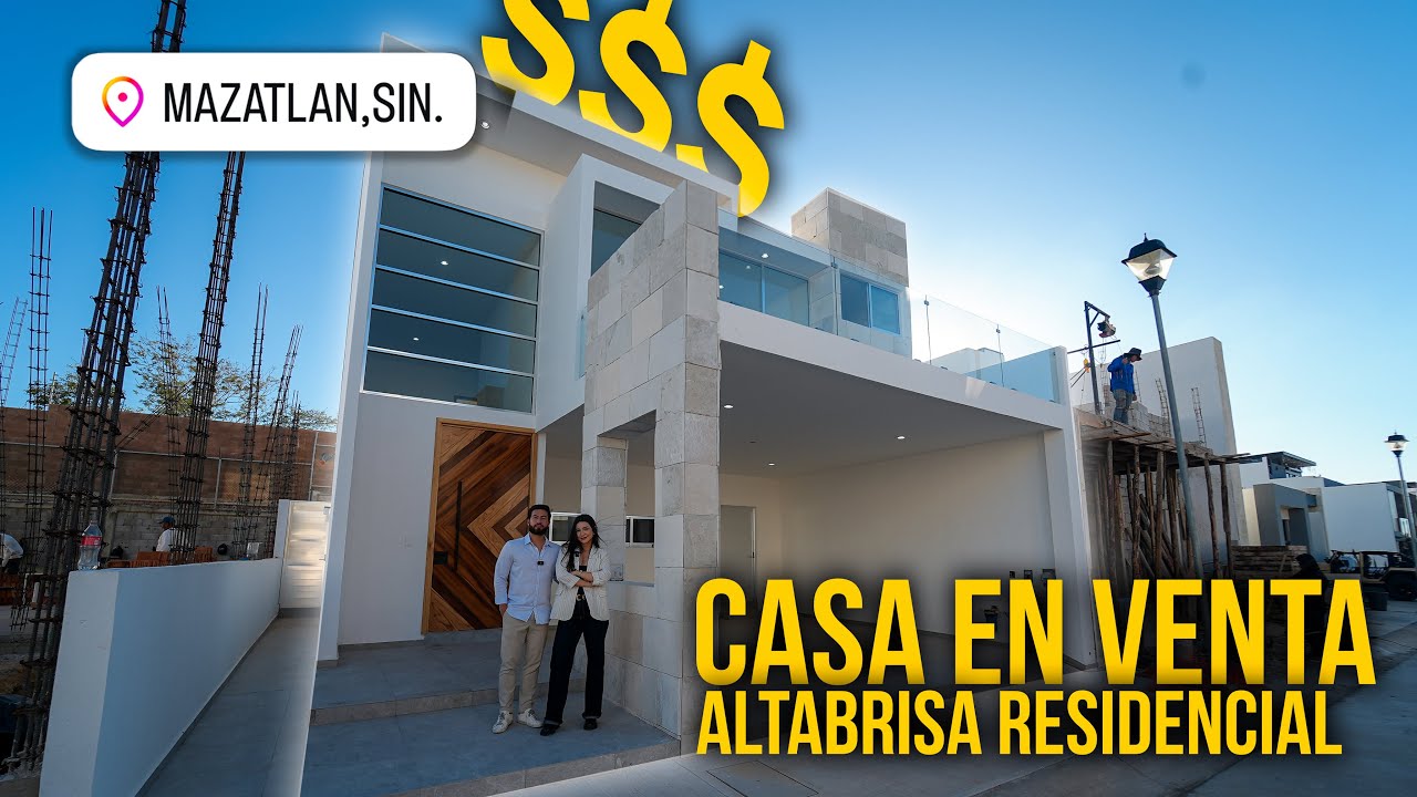 CASA A UNOS PASOS DE LA PLAYA CERRITOS EN MAZATLÁN 🏝️🌊