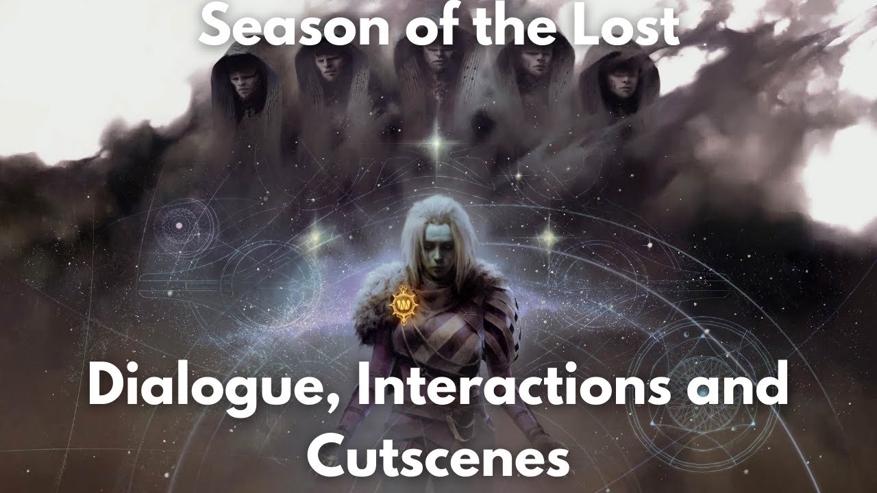Season of the Lost, Dialogue, Interactions, Voice Logs and Cutscenes - Destiny 2