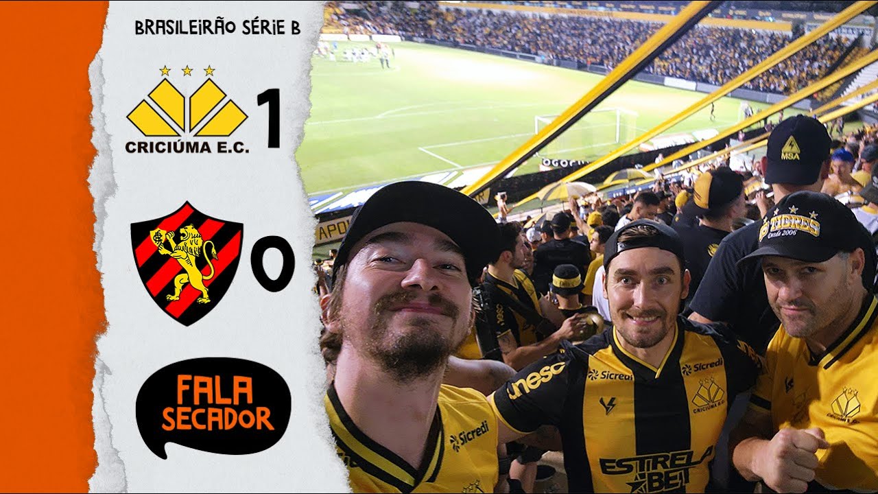 NO MEIO DA BANDA CARVOEIRA / VLOG CRICIÚMA 1 X 0 SPORT / VLOG 144