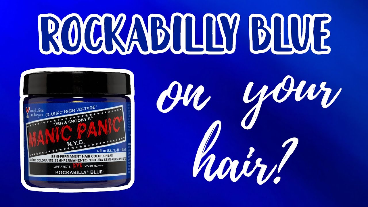Manic Panic ROCKABILLY BLUE | Hair Swatches