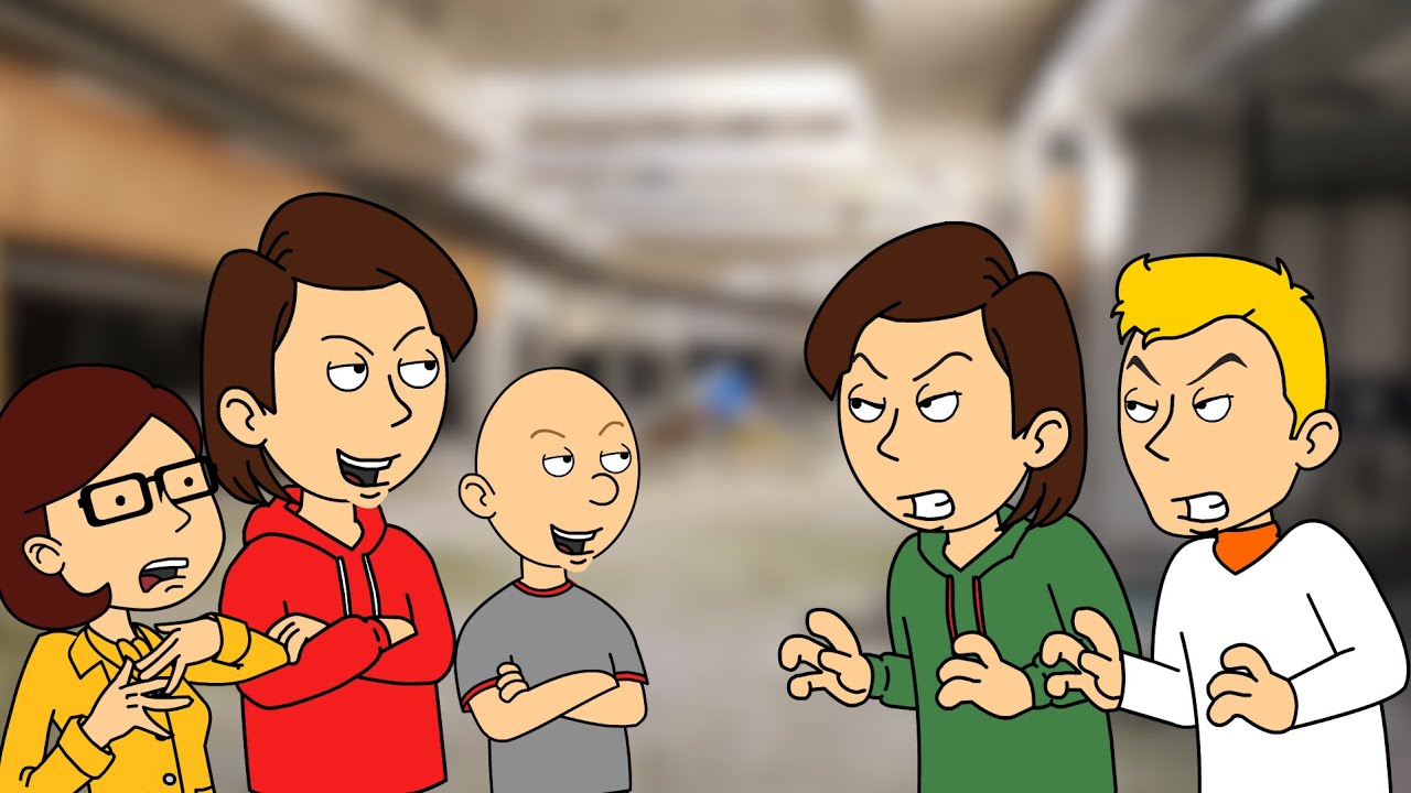 Classic Caillou and Coris Kidnap Velma/Grounded/Concussion Time for Coris