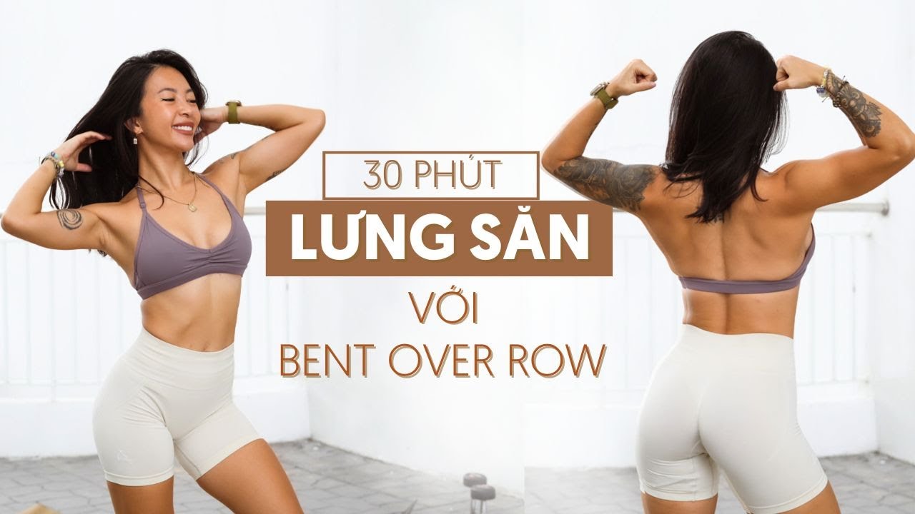 New Body Newbie - Tập 11: B&agrave;i Tập 30 Ph&uacute;t Cơ Lưng Săn Chắc Với Kỹ Thuật Bent Over Row | Tạ 2-5kg