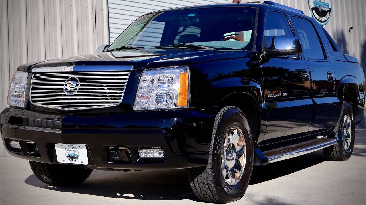 2002 CADILLAC ESCALADE EXT WITH 77K ORIGINAL MILES!