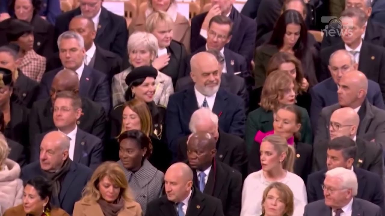 Top News - Edi dhe Linda Rama në Paris. Mes 1500 të ftuarve të Macron për Notre Dame