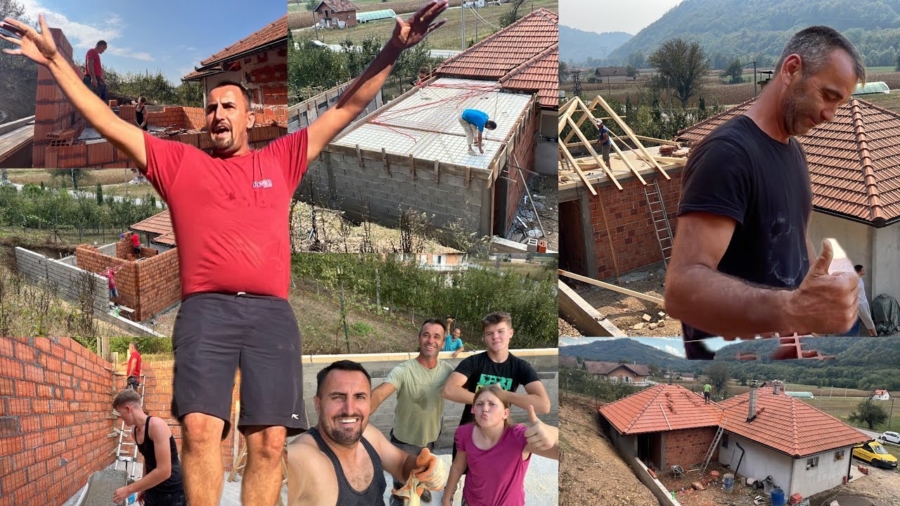 MUNJEX gradnja od temelja do šljemena, završeni grubi radovi kod produkcije MEHMEDOVIC HD