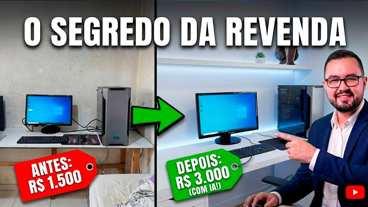 Como Vender Hardware Usado Mais Caro usando Inteligência Artificial (Tutorial)