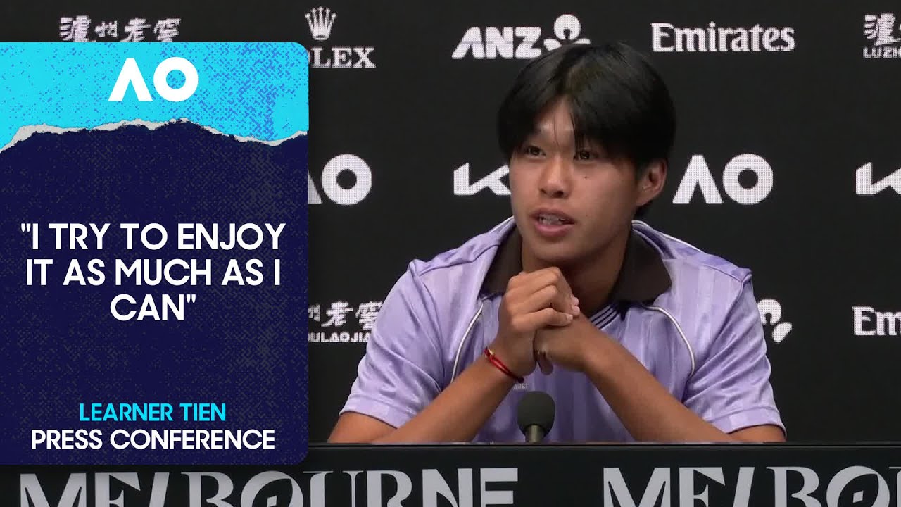 Learner Tien Press Conference | Australian Open 2026 Third Round