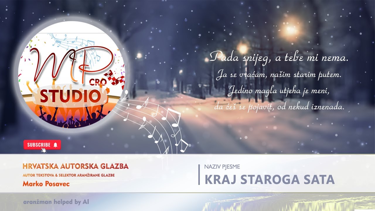Kraj staroga sata | Hrvatska autorska glazba | (AI Demo)