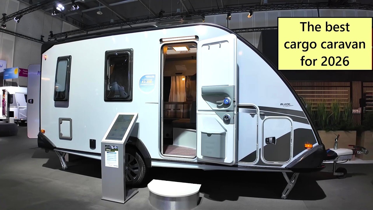 The best cargo caravan for 2026 KNAUS SPORTS & FUN 480