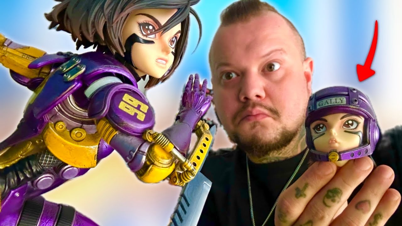 Alita Battle Angel Motorball Statue