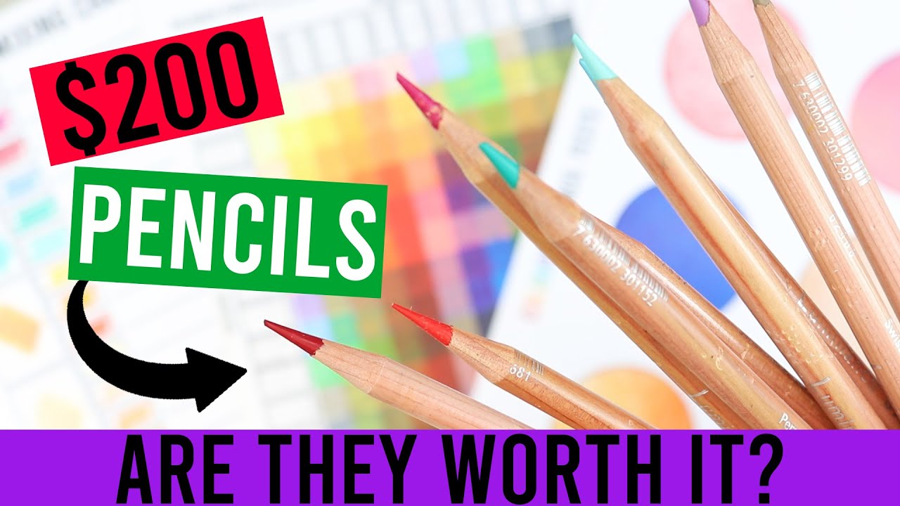 The BEST Colored Pencils in the WORLD? Caran D'ache Luminance Review