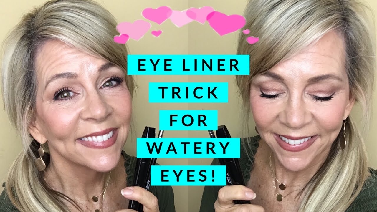 Makeup Eyeliner Tip for Watery Eyes!