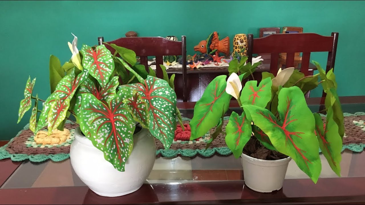 DIY: FOLHAGEM FEITA COM MATERIAL RECICLÁVEL 🍃