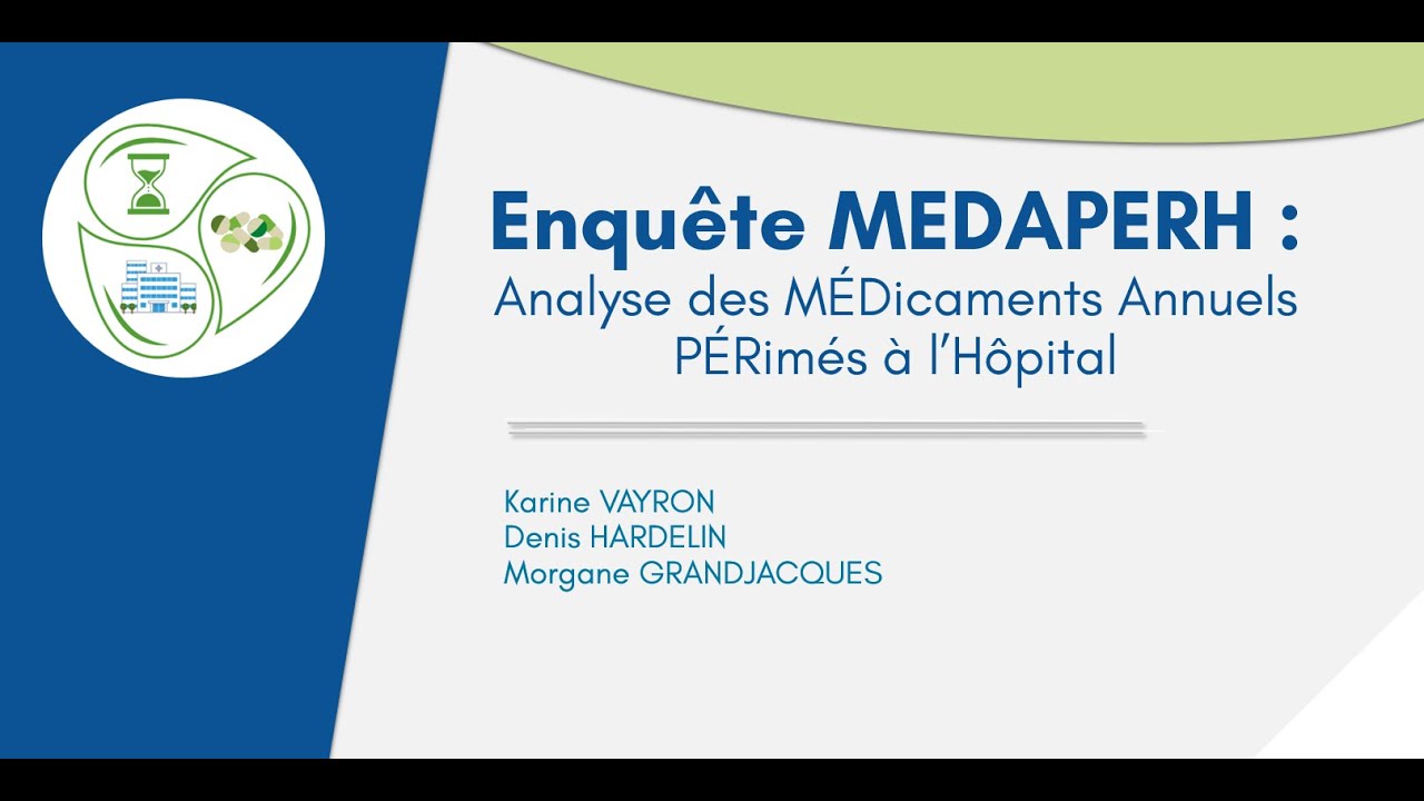 MEDAPERH  Présentation de l'enquête vendredi 6 février 2026